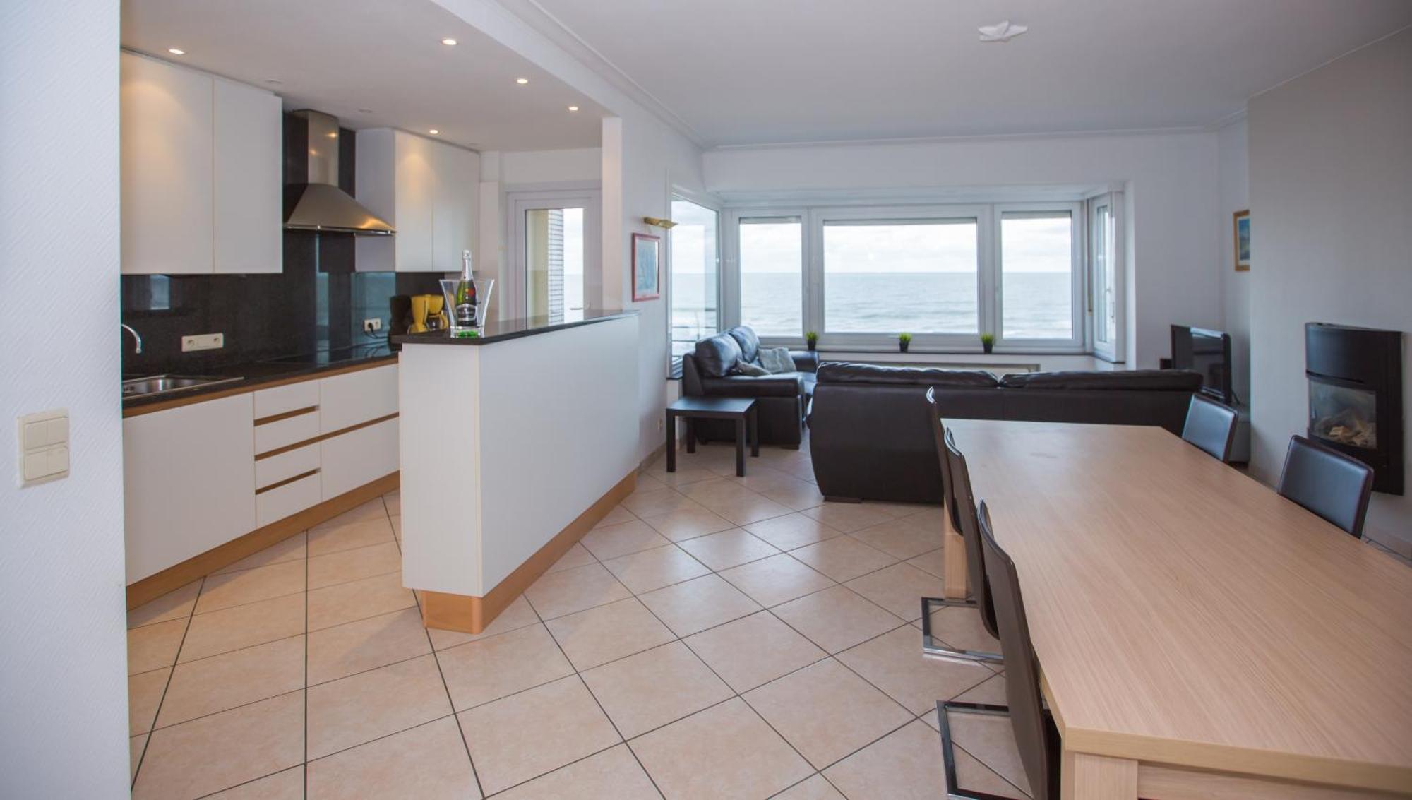 אוסטנדה Bright Apartment With Sea View מראה חיצוני תמונה